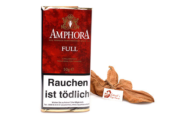 Amphora Full (Full Aroma) Pfeifentabak 50g Pouch Amphora Full (Full Aroma) Pfeifentabak 50g Pouch